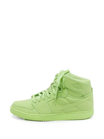 Pre-owned Jordan Air  1 Retro Ajko High-top Sneakers In Green