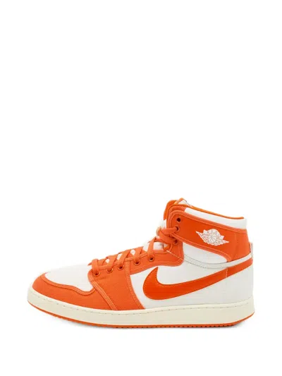 Pre-owned Jordan Air  1 Retro Ajko Sneakers In Orange