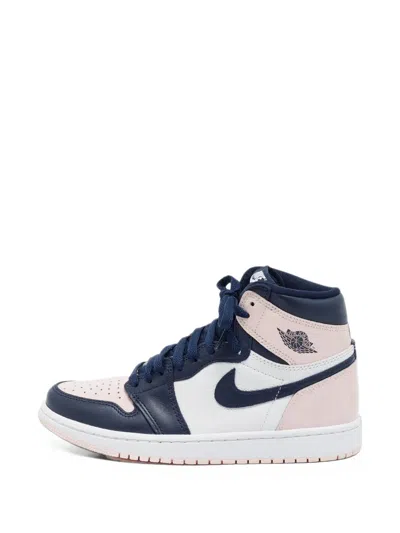 Pre-owned Jordan Air  1 Retro Atmosphere Sneakers In Blue