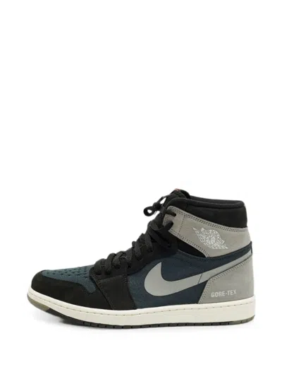 Pre-owned Jordan Air  1 Retro High Element Lace-up Sneakers In Black