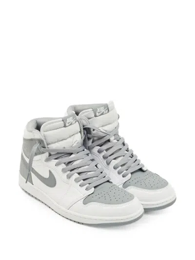 Pre-owned Jordan Air  1 Retro High Og Hi-top Sneakers In White