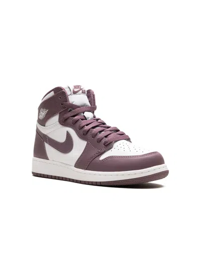 Jordan Kids' Air  1 Retro High Og "mauve" Sneakers In Purple