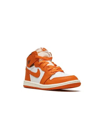 Jordan Babies' Air  1 Retro High Og Sneakers In White