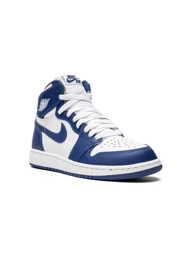 Jordan Kids' Air  1 Retro High Og Bg Sneakers In White