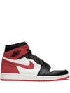 Jordan Air  1 Retro High Og "track Red" Sneakers In 黑色