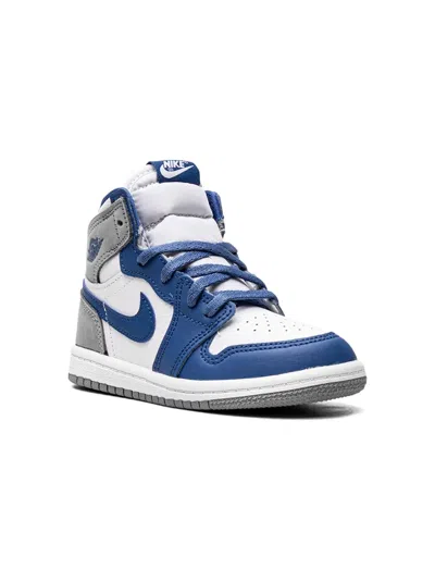 Jordan Babies' Air  1 High Retro High Og Sneakers In Blue