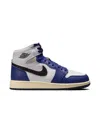 Jordan Air  1 Retro High Og "white/black/neutral Grey/deep Royal Blue/muslin" Sneakers In Blue