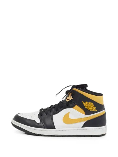Pre-owned Jordan Air  1 Retro High Sneakers In Black