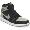 Jordan Air  1 Retro High Top Sneaker In Black/medium Grey/white