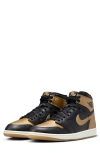 Jordan Air  1 Retro High Top Sneaker In Black/metallic Gold/sail