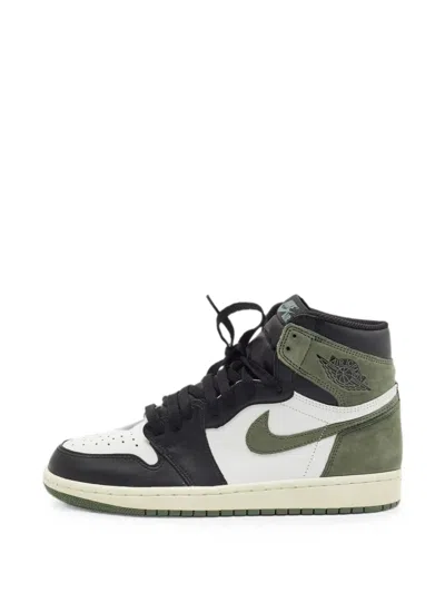 Pre-owned Jordan Air  1 Retro High-top Sneakers In Black