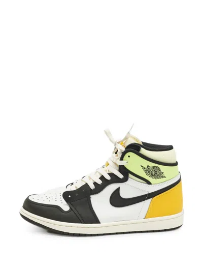 Pre-owned Jordan Air  1 Retro High-top Sneakers In White