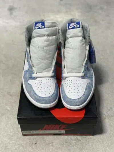 Pre-owned Jordan Air  1 Retro Og High Hyper Royal Sz 8.5 100% Authentic