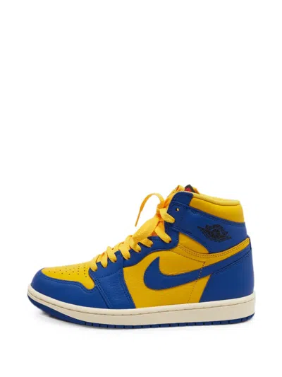 Pre-owned Jordan Air  1 Retro Og Reverse Laney Sneakers In Blue