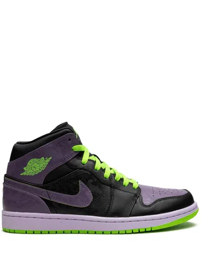 Jordan Air  1 Retro Sneakers In Black