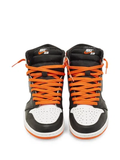 Pre-owned Jordan Air  1 Retro Sneakers In Orange
