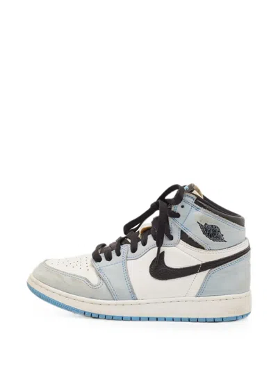 Pre-owned Jordan Air  1 Retro Sneakers In White