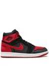 Jordan Air  1 "satin Bred" High-top Sneakers In Schwarz