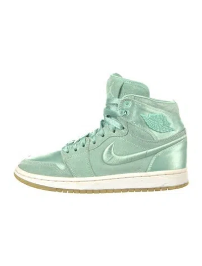 Pre-owned Jordan Air  1 'season Of Her Mint Foam' Athletic Sneakers In Green