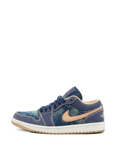 Pre-owned Jordan Air  1 Sneakers In Blue