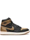 Jordan Men's Air  1 Retro High Og "black And Gold" Shoes In Black/ Metallic Gold/ Sail