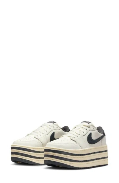 Jordan 1 Low Triple Stack Sneakers In Neutral