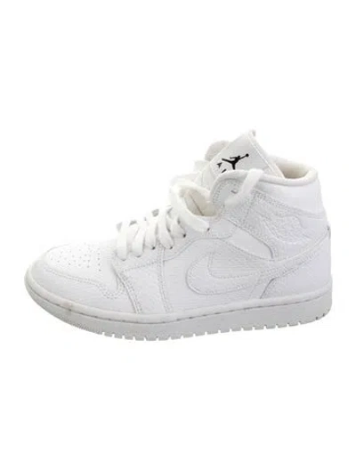 Pre-owned Jordan Kids' Air  1 In White