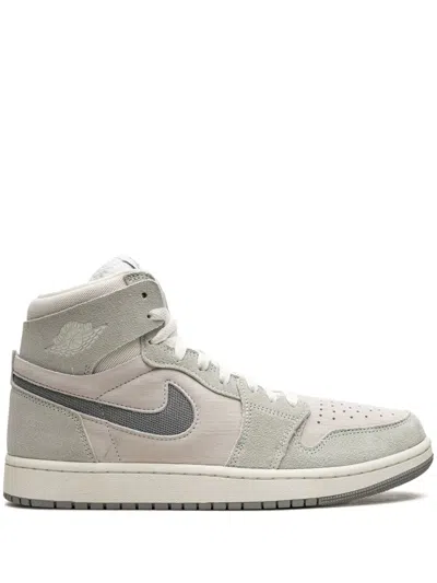 Jordan Air  1 Mid Trainers In Grey