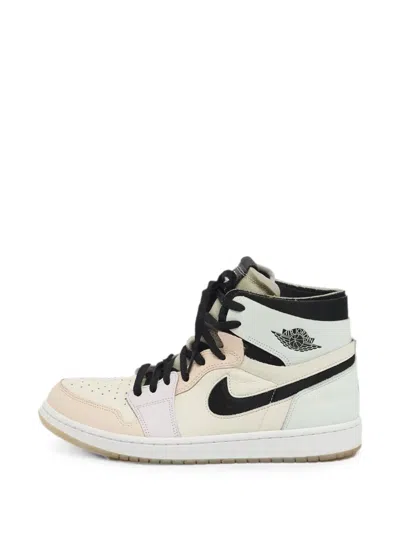 Pre-owned Jordan Air  1 Zoom Air Sneakers In Neutral