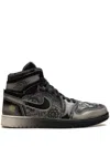 Jordan Air  1 Zoom Cmft 2 "dia De Los Muertos" Sneakers In Black
