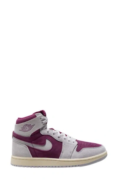 Jordan Air  1 Zoom Comfort 2 High Top Sneaker In Red