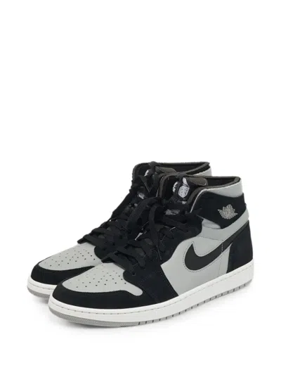 Pre-owned Jordan Air  1 Zoom Sneakers In Black