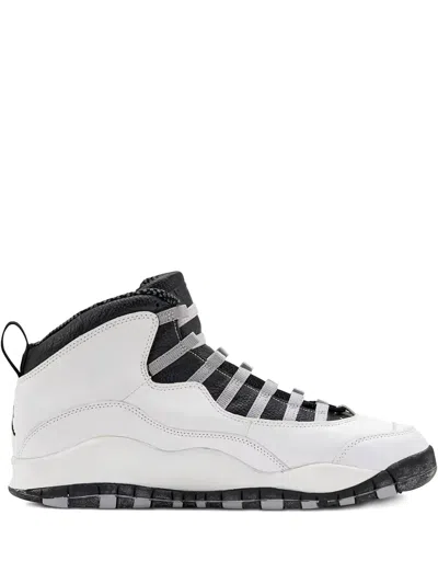 Jordan Air  10 "steel" Sneakers In White