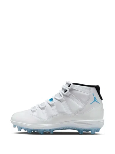 Jordan Babies' Air  11 Cleats In White