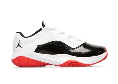 Pre-owned Jordan Air  11 Cmft Low Concordbred Sneakers In White/university Red/black