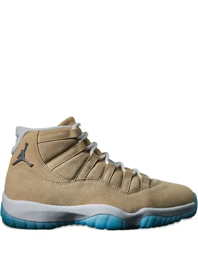 Jordan Air  11 H-town High-top Sneakers In Brown