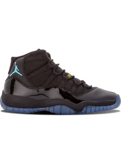Jordan Kids' Air  11 Retro "gamma" Sneakers In Black