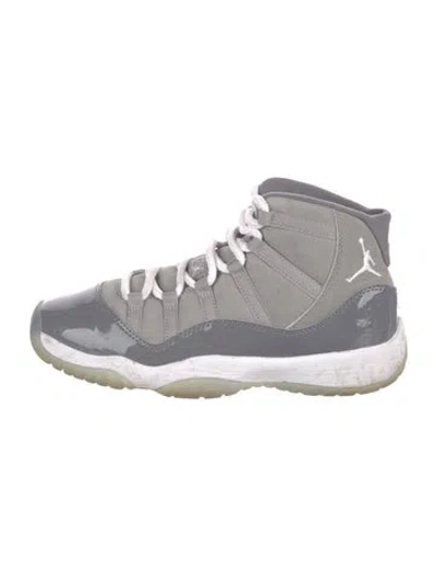 Pre-owned Jordan Air  11 Retro (gs) Sneakers In Gray