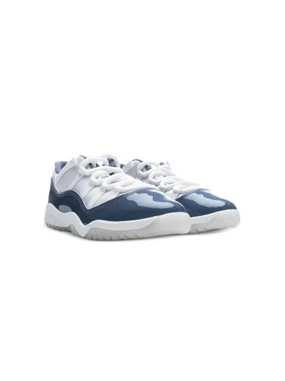 Jordan Kids' Air  11 Retro Low "midnight Navy" Sneakers In Blue