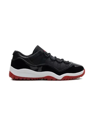 JORDAN AIR JORDAN 11 RETRO LOW PS BRED "BLACK/VARSITY RED/WHITE" SNEAKERS