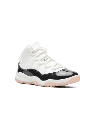 Jordan Kids' Air  11 Retro "neapolitan" Sneakers In White