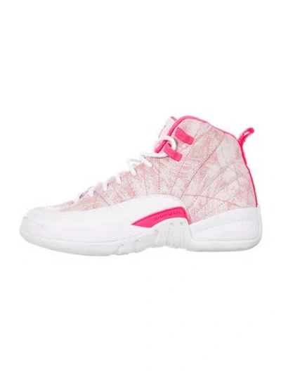 Pre-owned Jordan Air  12 Gs Chunky Sneakers In Pink