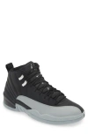 Jordan Air  12 Retro Basketball Shoe In Black/wolf Grey/white
