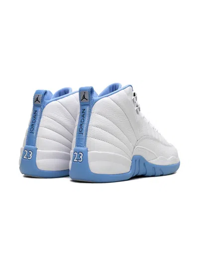 Jordan Kids' Air  12 Retro "melo" Sneakers In White