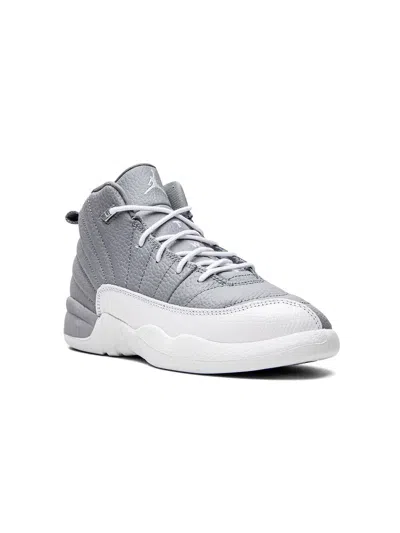 Jordan Kids' Air  12 Retro Sneakers In Grey