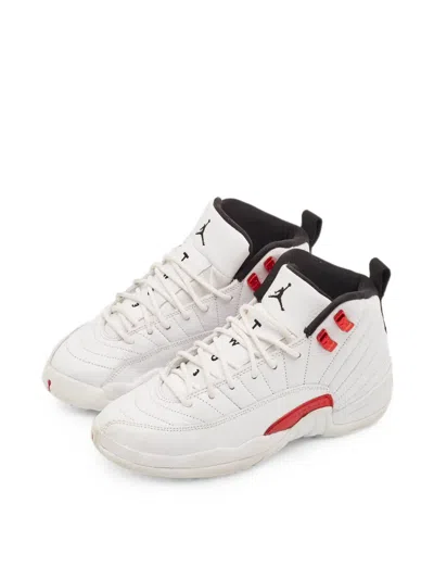 Pre-owned Jordan Air  12 Retro Twist Lace-up Sneakers In White