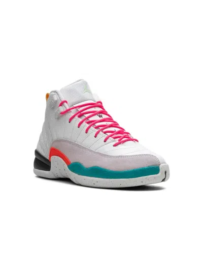Jordan Kids' Air  12 Sneakers In White