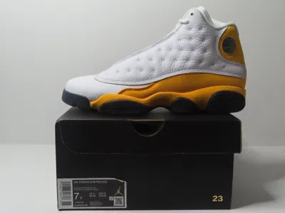 Pre-owned Jordan Air  13 Del Sol In Yellow
