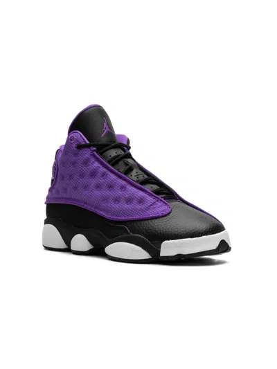 Jordan Kids' Air  13 "purple Venom" Sneakers
