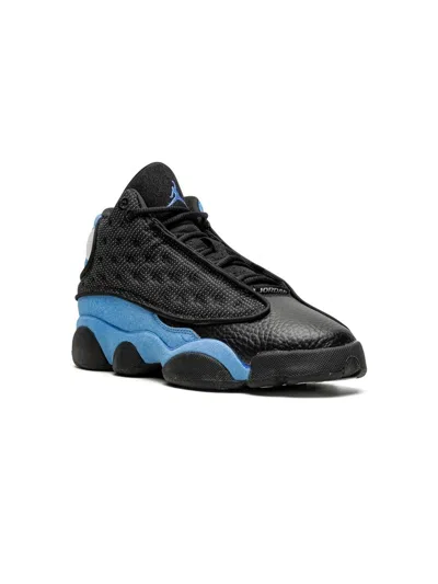 Jordan Kids' Air  13 "university Blue" Sneakers In Black